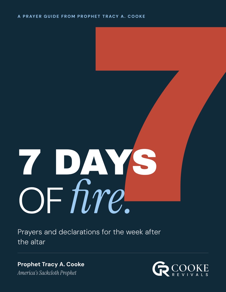 7 Days of Fire prayer guide cover
