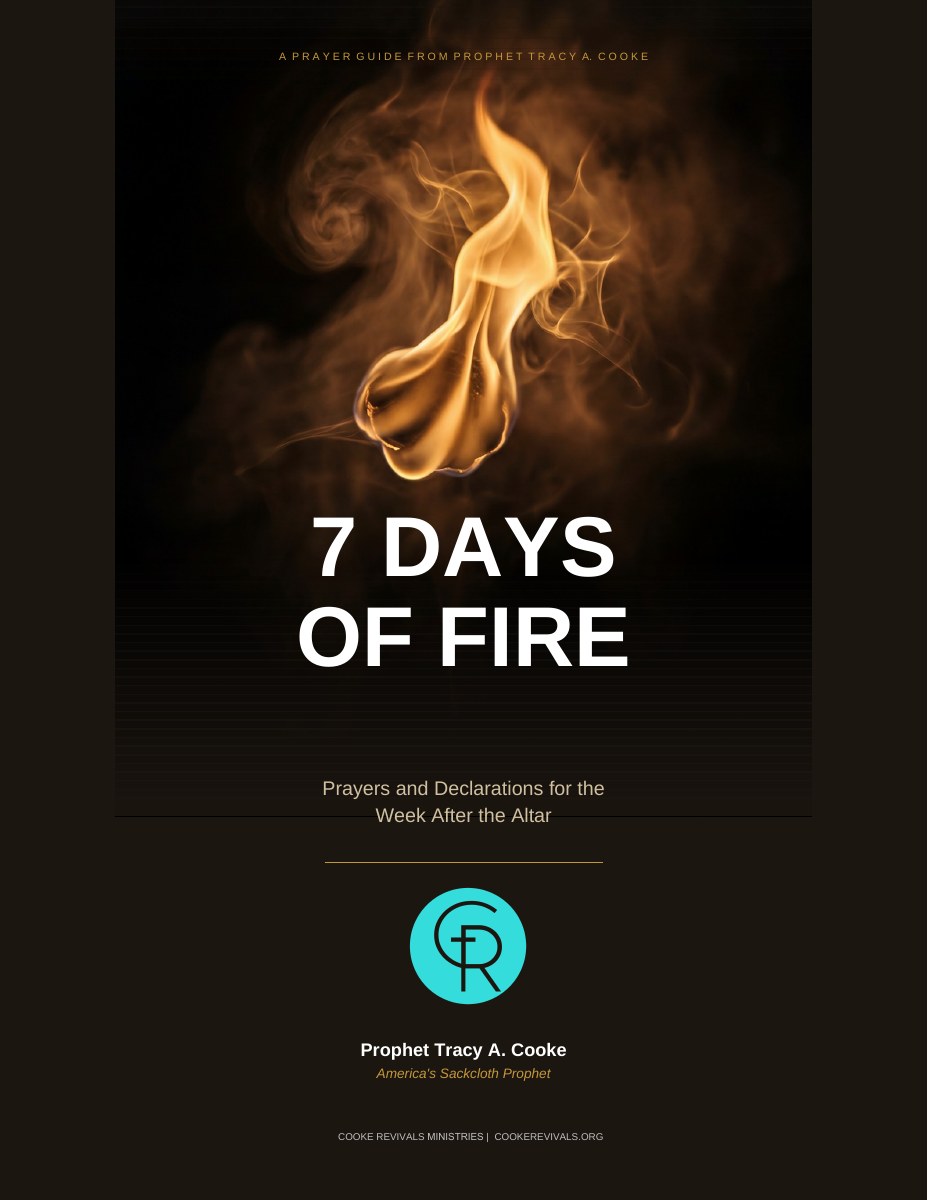 7 Days of Fire prayer guide cover